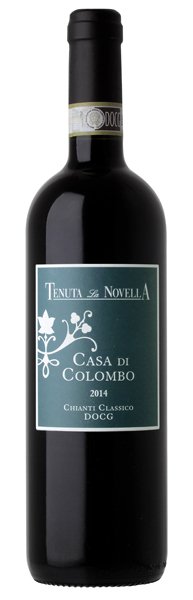 Vin Italien bio - Casa di colombo Chianti Classico - TENUTA LA NOVELLA - rouge - 2014