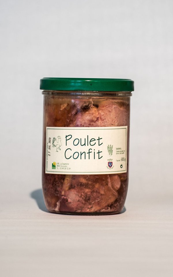 Poulet confit | La Chaumotte