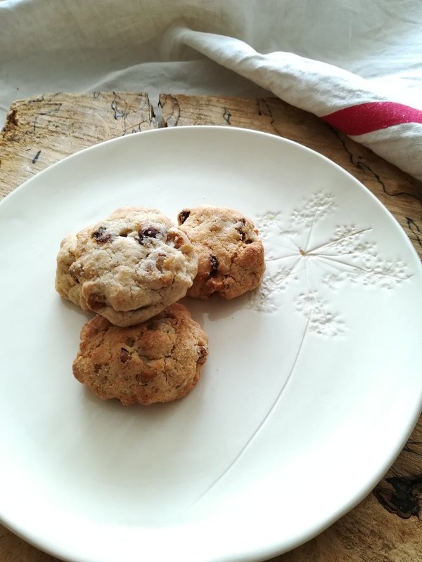 Cookies noix - raisins secs | La ferme du Haut-Berry