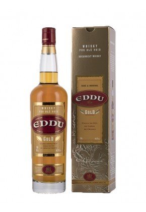 EDDU Gold 43%   Whisky Breton
