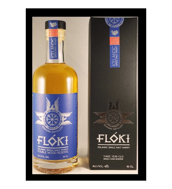 Flóki Icelandic DOUBLE WOOD SINGLE MALT - EIMVERK 0,5L (45% Vol.)